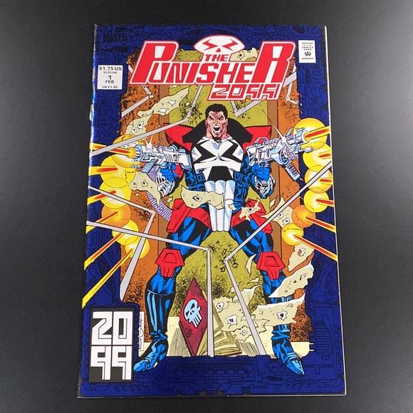 The Punisher 2099 Vol. 1, No. 1 (1993) - Marvel Comic Book - Picture 2 of 10